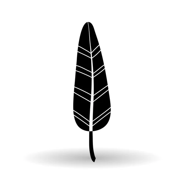 Diseño de icono de pluma — Vector de stock