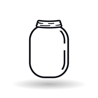 kavanoz simgesi tasarım