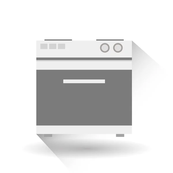 Projeto ícone fogão — Vetor de Stock