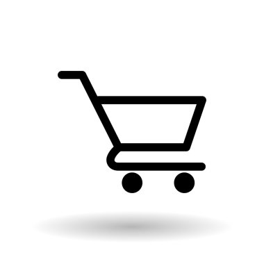 alışveriş sepeti tasarım, illüstrasyon vektör