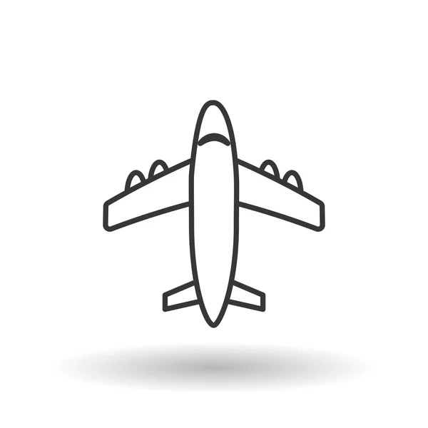 Літак icon дизайн — стоковий вектор