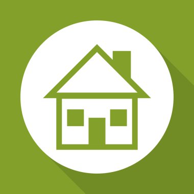 Simgesi tasarım evi, illüstrasyon vektör