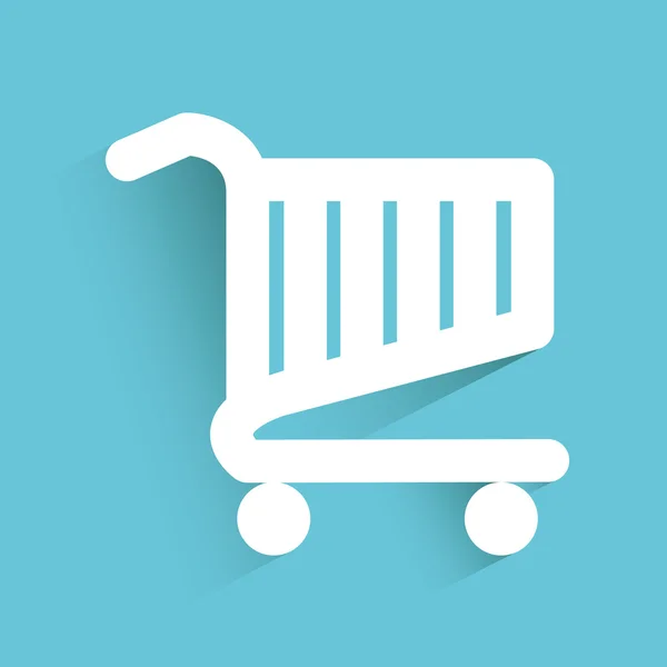 Shopping cart design, Vector Illustratie — Stockvector