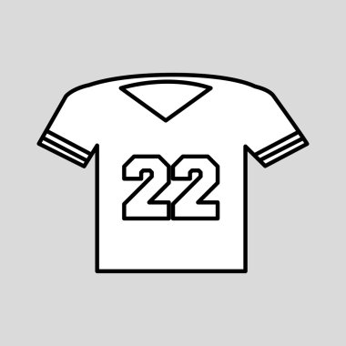 futbol gömlek tasarım, vektör çizim