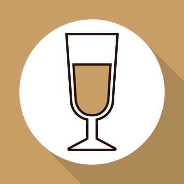 Kahve kupa tasarım, vektör çizim