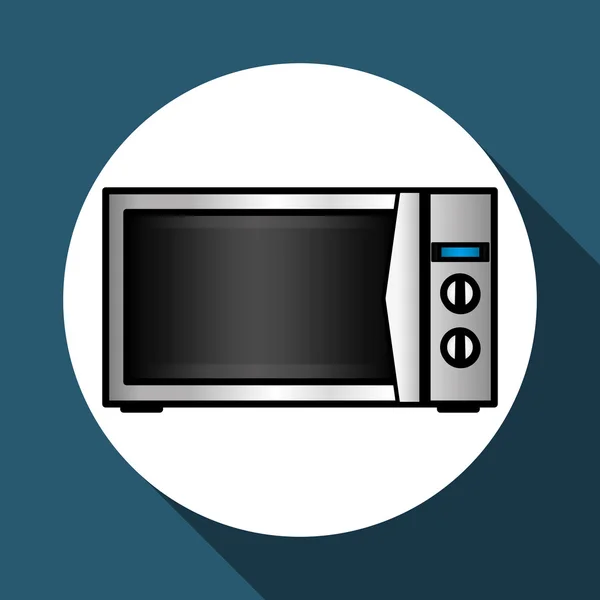 Oven pictogram ontwerp, vectorillustratie — Stockvector