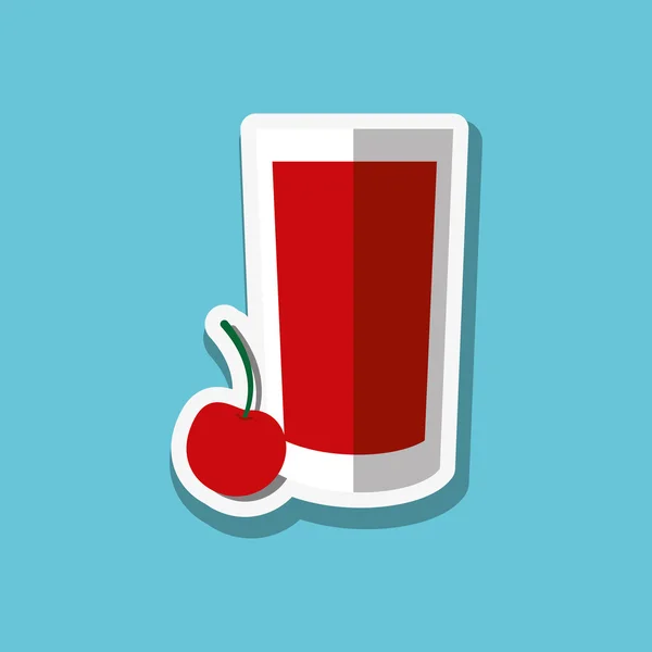 Cocktail-Icon-Design, Vektorillustration — Stockvektor