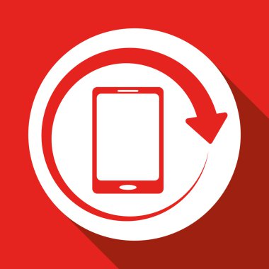 Teknik Servis ve Çağrı Merkezi simgesi tasarım, vektör çizim