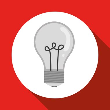 ampul tasarım, vektör çizim