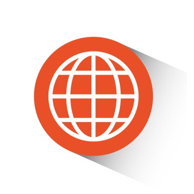 gobal vektör çizim vektör simgesi