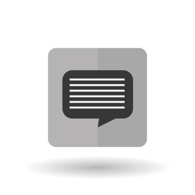 İleti vektör çizim vektör simgesi