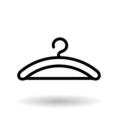 Alışveriş ve düzenlenebilir bir simge vektör çizim