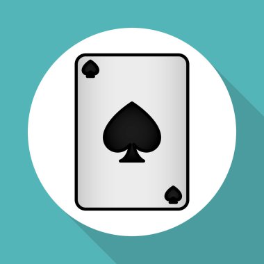 casino kartları tasarımı, vektör çizim