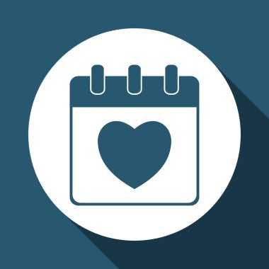 takvim simgesi tasarım, vektör çizim