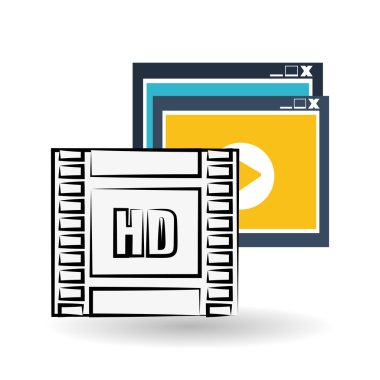 Film vektör tasarımı