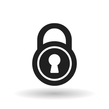 Güvenlik sistemi vektör tasarımı