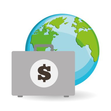 para simgesinin üzerine beyaz arka plan, vektör çizim