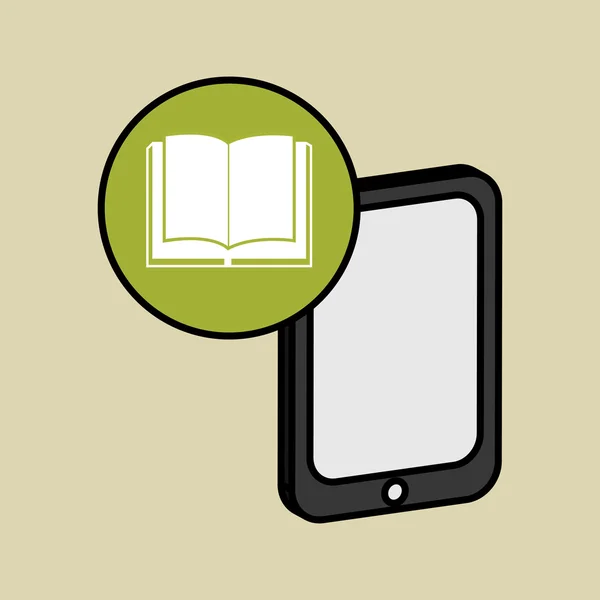 Smartphone-Icon-Design, Vektorillustration — Stockvektor