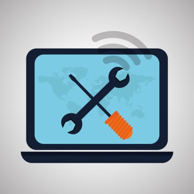 Çağrı Merkezi, düzenlenebilir vektör çizim tasarım