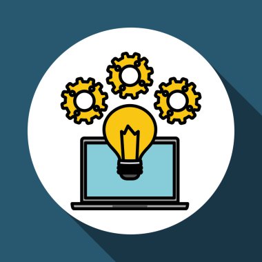 Çözüm vektör çizim vektör simgesi