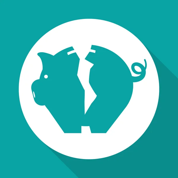 Vector illustration of Money , editable icon — Stock Vector
