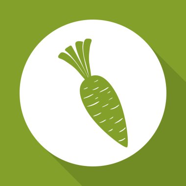 Vegetable design over white background, vector illustration