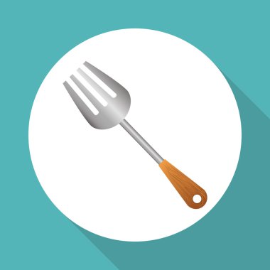 Menü ekipman tasarımı beyaz arka plan, vektör çizim üzerinde