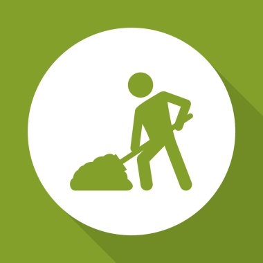 Şantiye vektör tasarımı altında