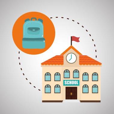 Düz resimde arka Tasarım Okulu için hakkında