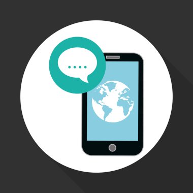 smartphone tasarım, düzenlenebilir vektör çizimi