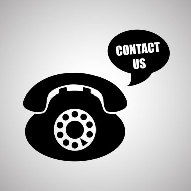 Telefon tasarım, teknoloji ve antika kavramı, düzenlenebilir vektör