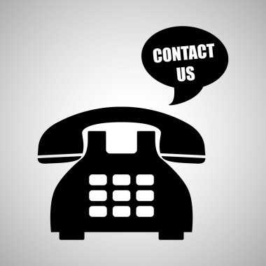 Telefon tasarım, teknoloji ve antika kavramı, düzenlenebilir vektör