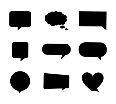 Düz illüstrasyon kabarcık tasarımı hakkında