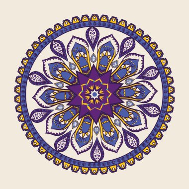 Mandala tasarım. bohemic kavramı