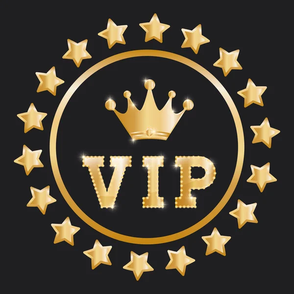 VIP design, exkluzív és prémium koncepció — Stock Vector