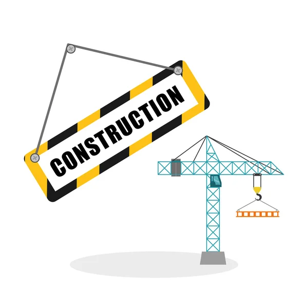 Projeto de construção. ícone de trabalho. conceito de reparação, ilustração vetorial —  Vetores de Stock