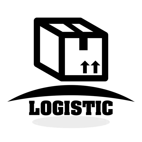 Logistická řešení. Odeslání a doručení početí — Stockový vektor