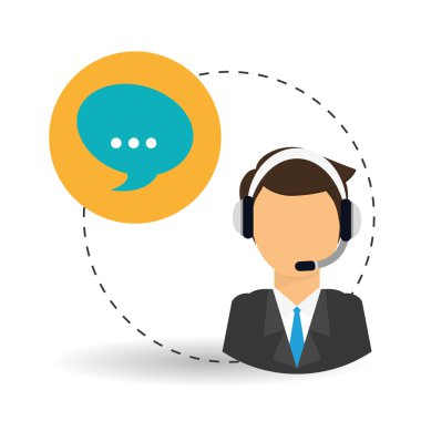 Teknik Servis. Arama Merkezi simgesi. Destek kavramı