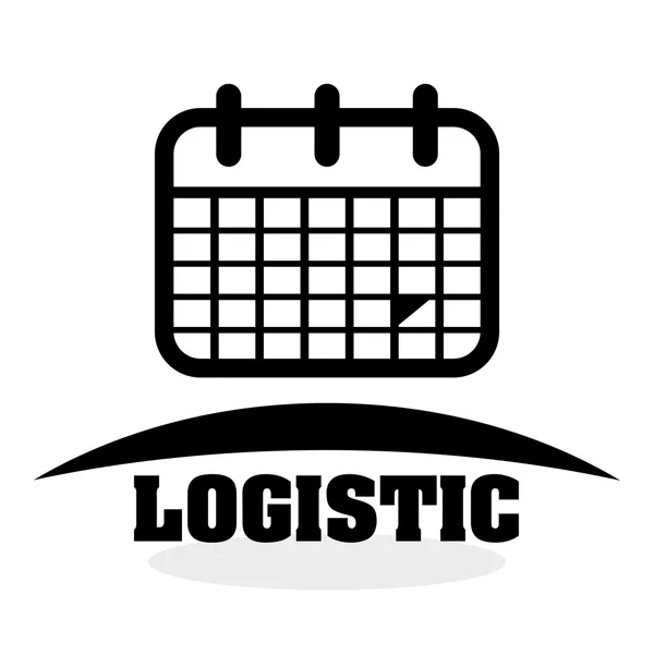 Logistyczne projektu. Wysyłka i dostawa Poczęcia — Wektor stockowy