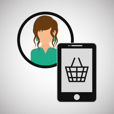 Sosyal medya. multimedya simgesi. online kavram, vektör illüstrasyon