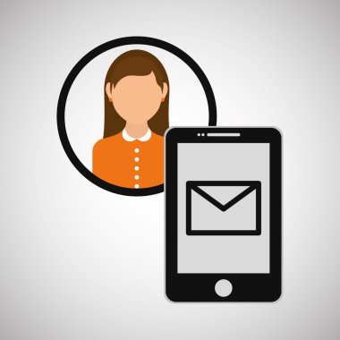 Sosyal medya. multimedya simgesi. online kavram, vektör illüstrasyon