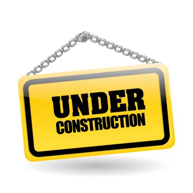 İnşaat tasarım altında. illüstrasyon iş. onarım simgesi