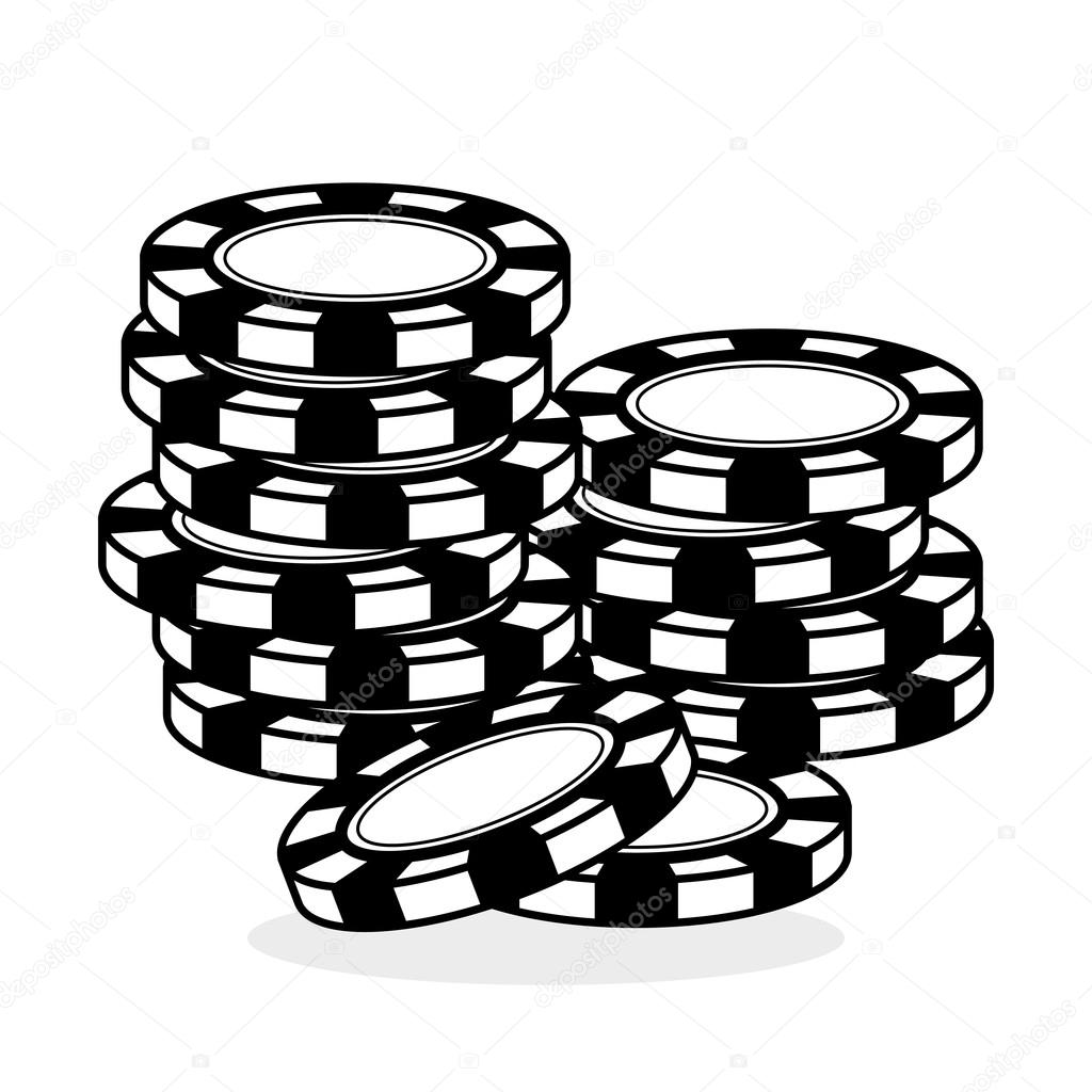 Premium Vector  Cards of poker and coins icon. casino and las vegas theme.  colorful design. vector illustration