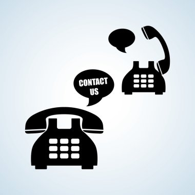 Telefon tasarım, teknoloji ve antika kavramı, düzenlenebilir vektör
