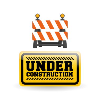 İnşaat tasarım altında. illüstrasyon iş. onarım simgesi