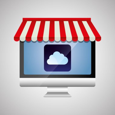 App tasarım. teknoloji illüstrasyon. sosyal medya kavramı