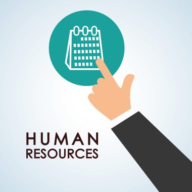 İnsan kaynakları tasarlayın. insanlar simgesi. çalışan kavramı