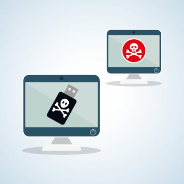 Güvenlik sistemi tasarımı. Uyarı simgesi. koruma kavramı