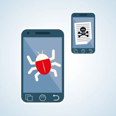 Güvenlik sistemi tasarımı. Uyarı simgesi. koruma kavramı