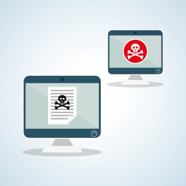 Güvenlik sistemi tasarımı. Uyarı simgesi. koruma kavramı